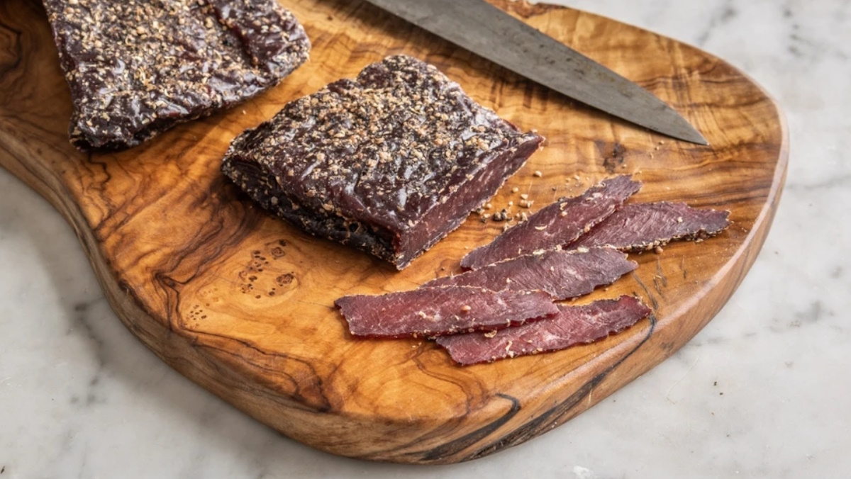 A platter of grilled game meats, showcasing the variety of flavors in Botswana cuisine
