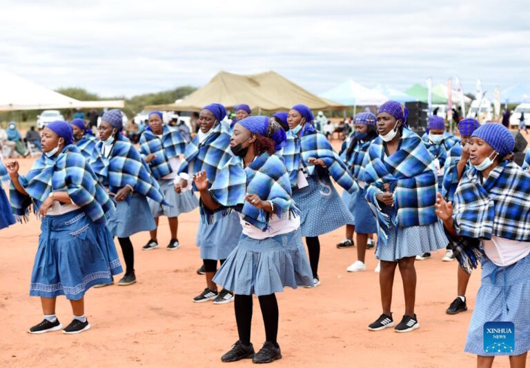 Traditional Bakgatla homestead in Mochudi